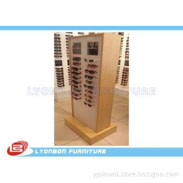 Mall Center MDF Eyeglass Display Stands OEM ODM , Large Ret